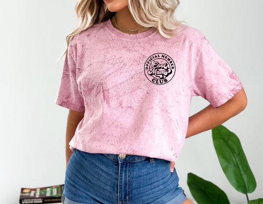 Cool Mom Club Pink Shirt
